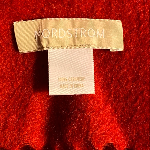 NORDSTROM 100% Cashmere Scarf or Wrap 
80” x 28” - Picture 3 of 5